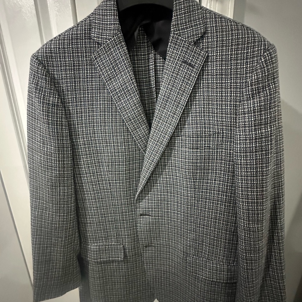 Made in Italy Classic Gray/black/blueMen's Blazer